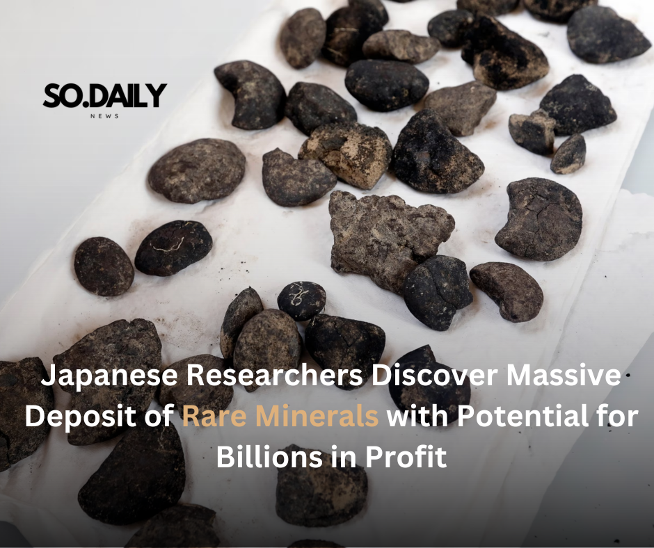 Japanese Researchers Discover Massive Deposit of Rare Minerals with Potential for Billions in Profit